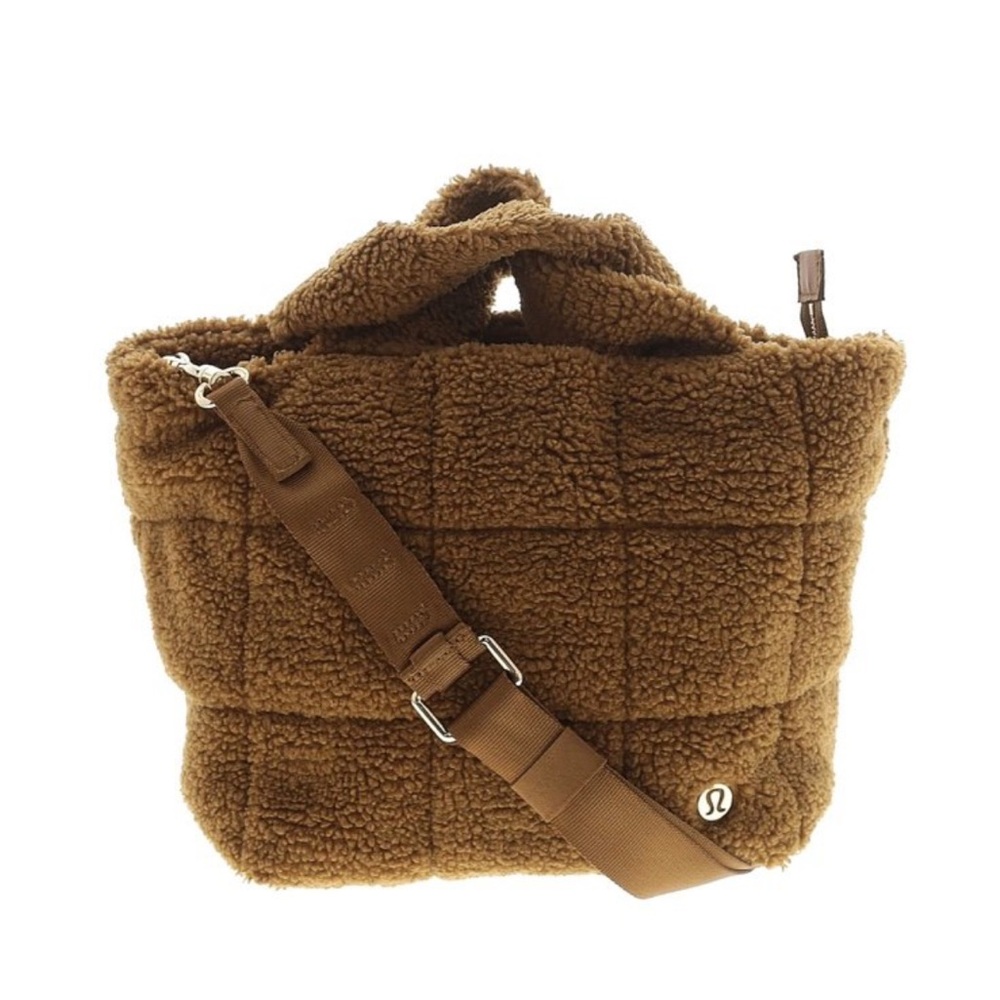 lululemon athletica Tan Sherpa Tote Bag